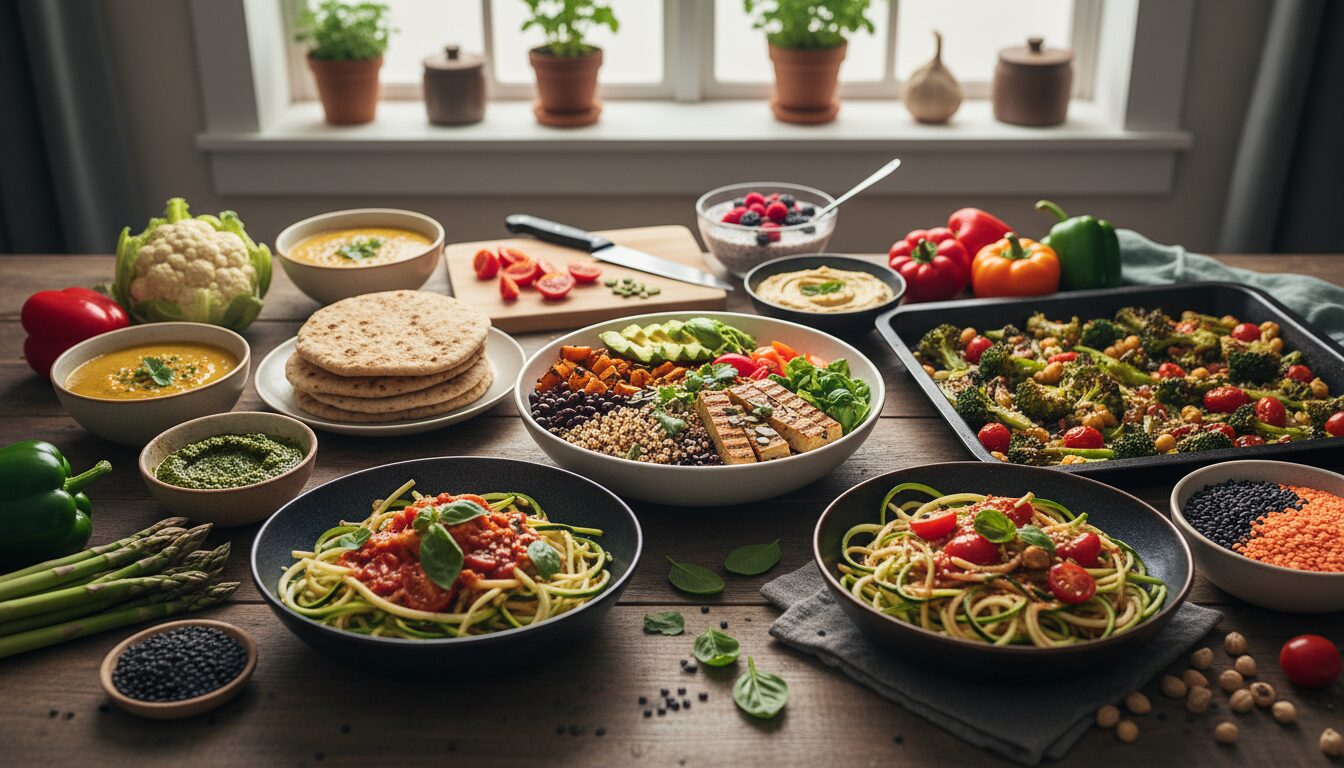 Complete Vegetarian Meals Recipes Guide: Quick, Nutritious Plant-Based Dinners